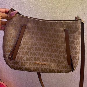 Light Brown Micheal Kors Crossbody.